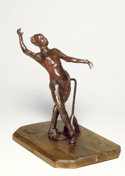 Dancer with Tambourine, c.1895 by Edgar Degas